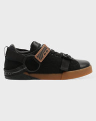 Dolce & Gabbana Bruin Leren Zwarte Sneakers