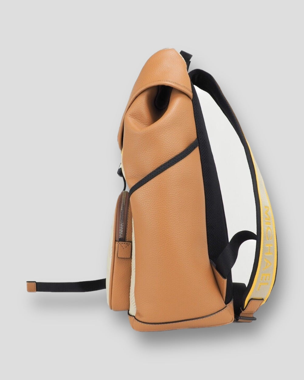 Michael Kors Signature Cooper Sport Flap Chino Large Backpack Bookbag Bag