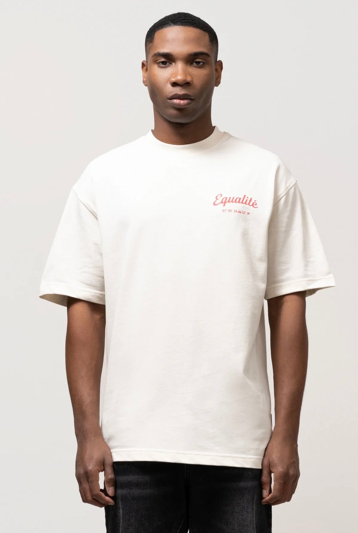 Equalité Eros Oversized Tee Off-White
