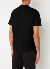 Emporio Armani Bedrukt Zwart T-shirt