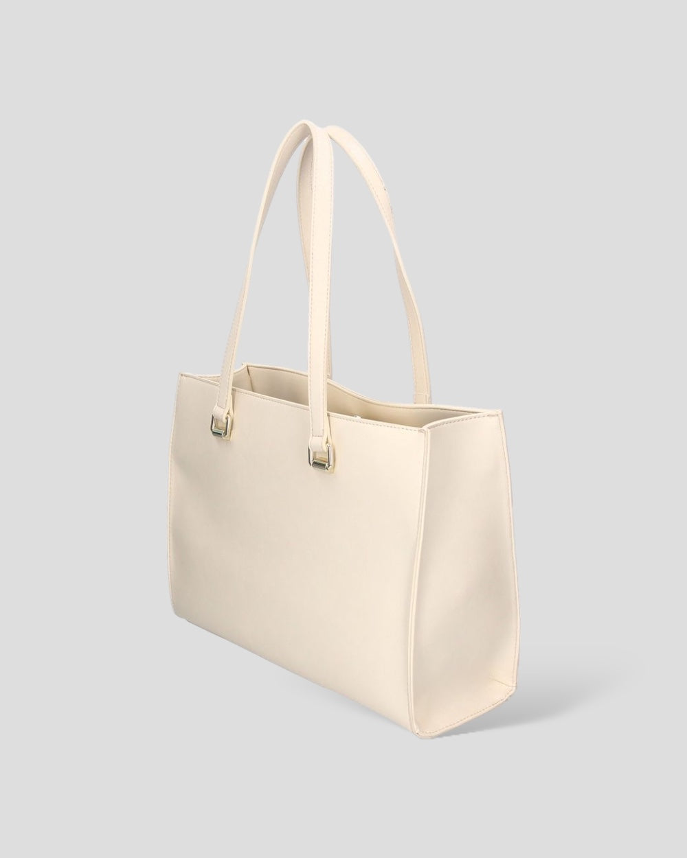 Love Moschino White Artificial Leather Shoulder Bag
