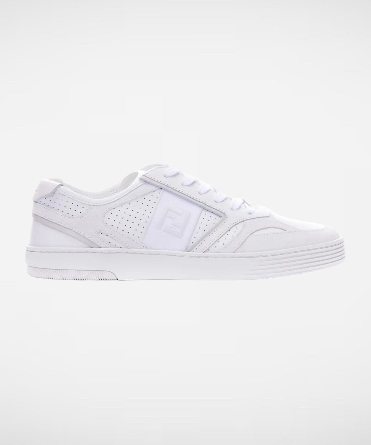 Fendi Witte Sneakers van Kalfsleer
