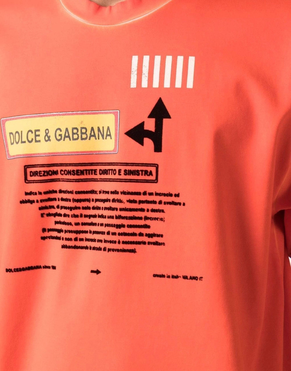 Dolce & Gabbana Oranje T-shirt