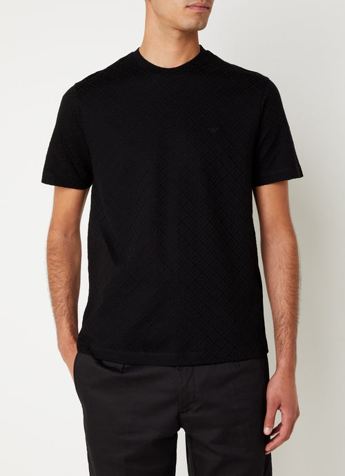 Emporio Armani Printed Black T-shirt