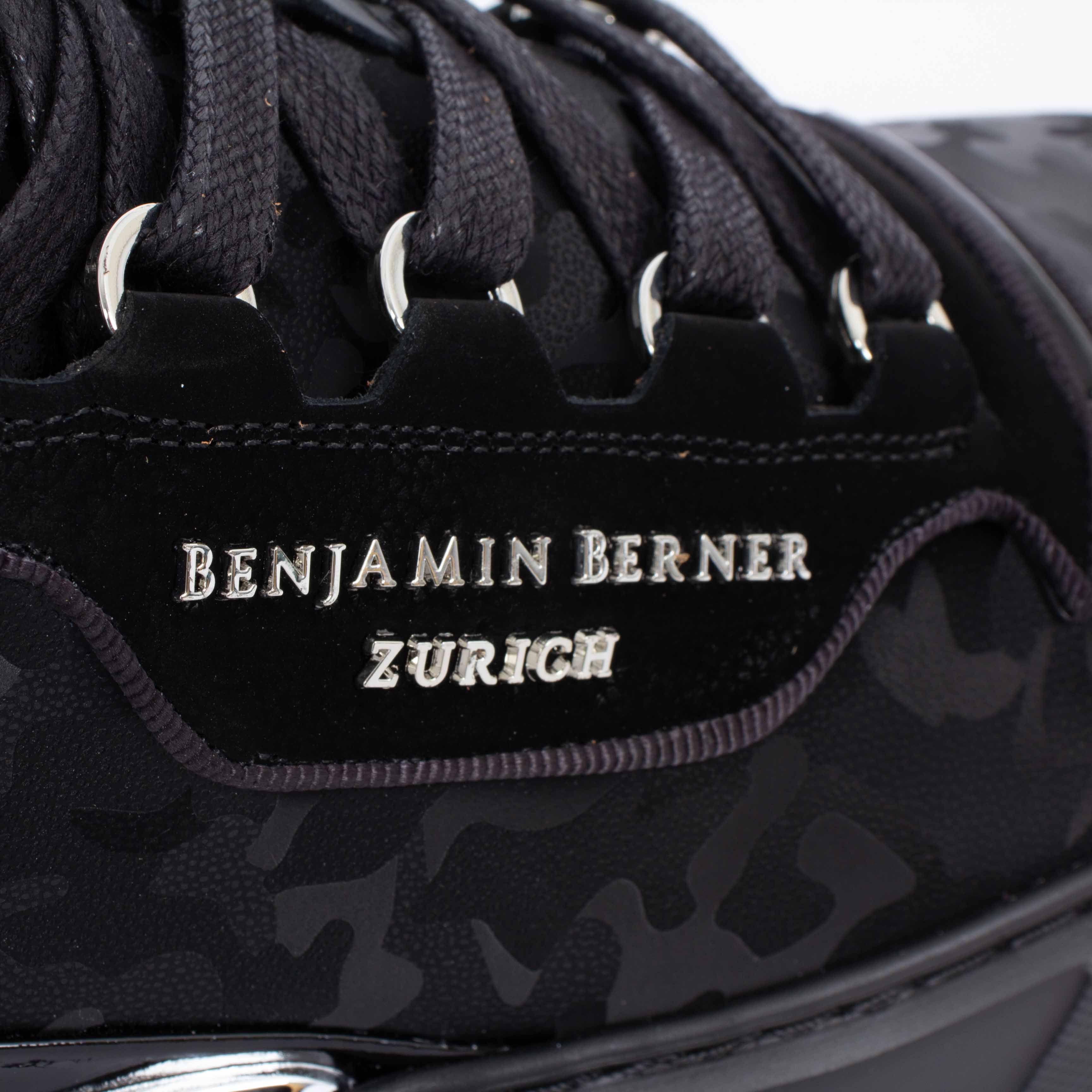 Benjamin Berner Shoes Raphael Reflektierender Camouflage-Sneaker