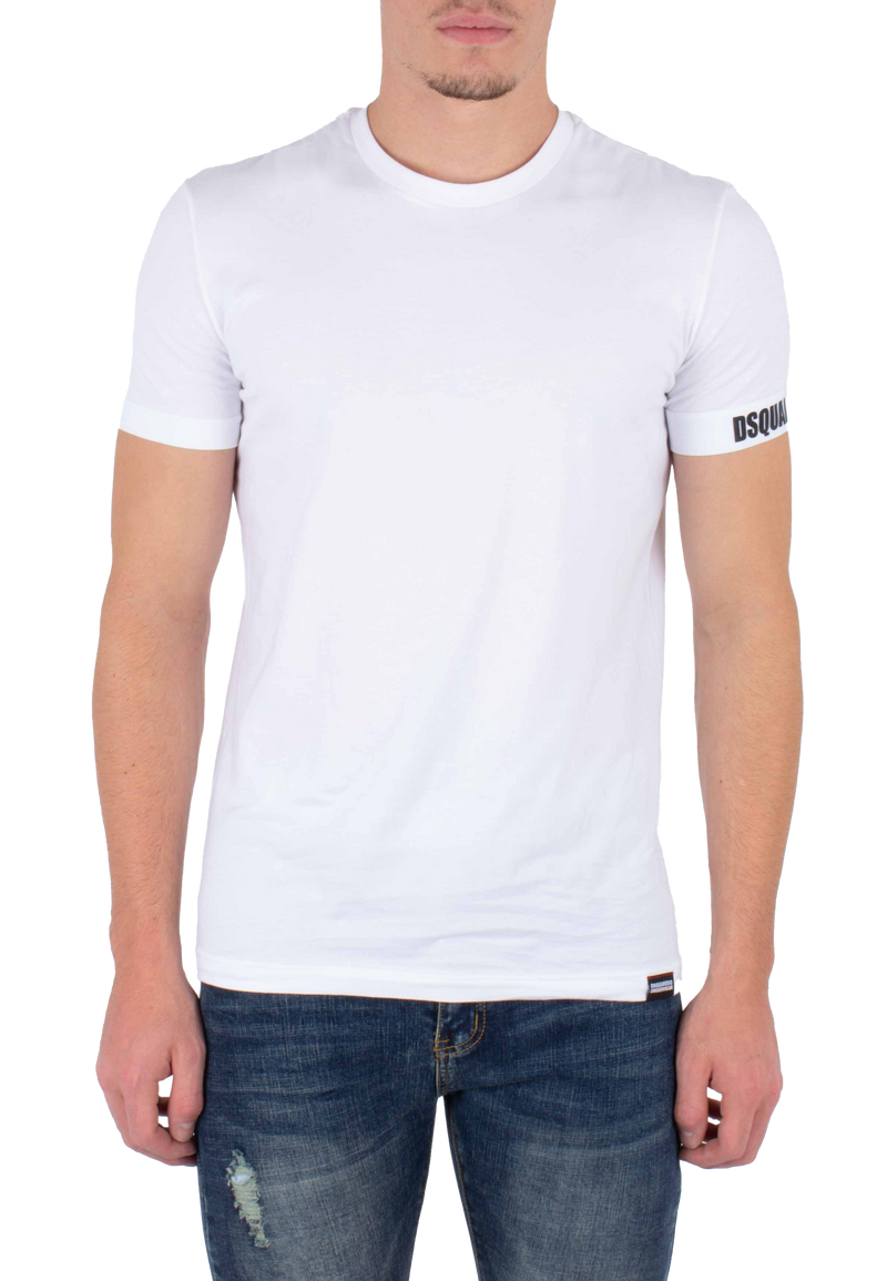 Dsquared2 T-shirt White With logoband