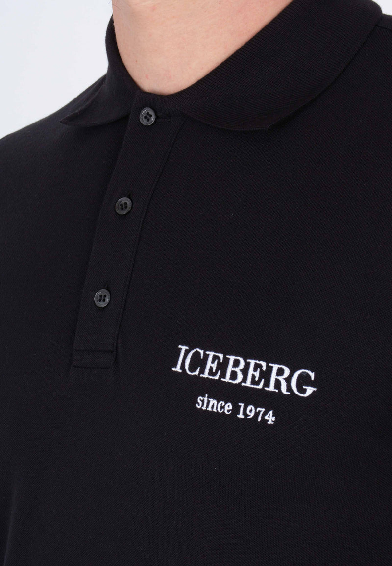 Iceberg SInce 1974 Polo Black