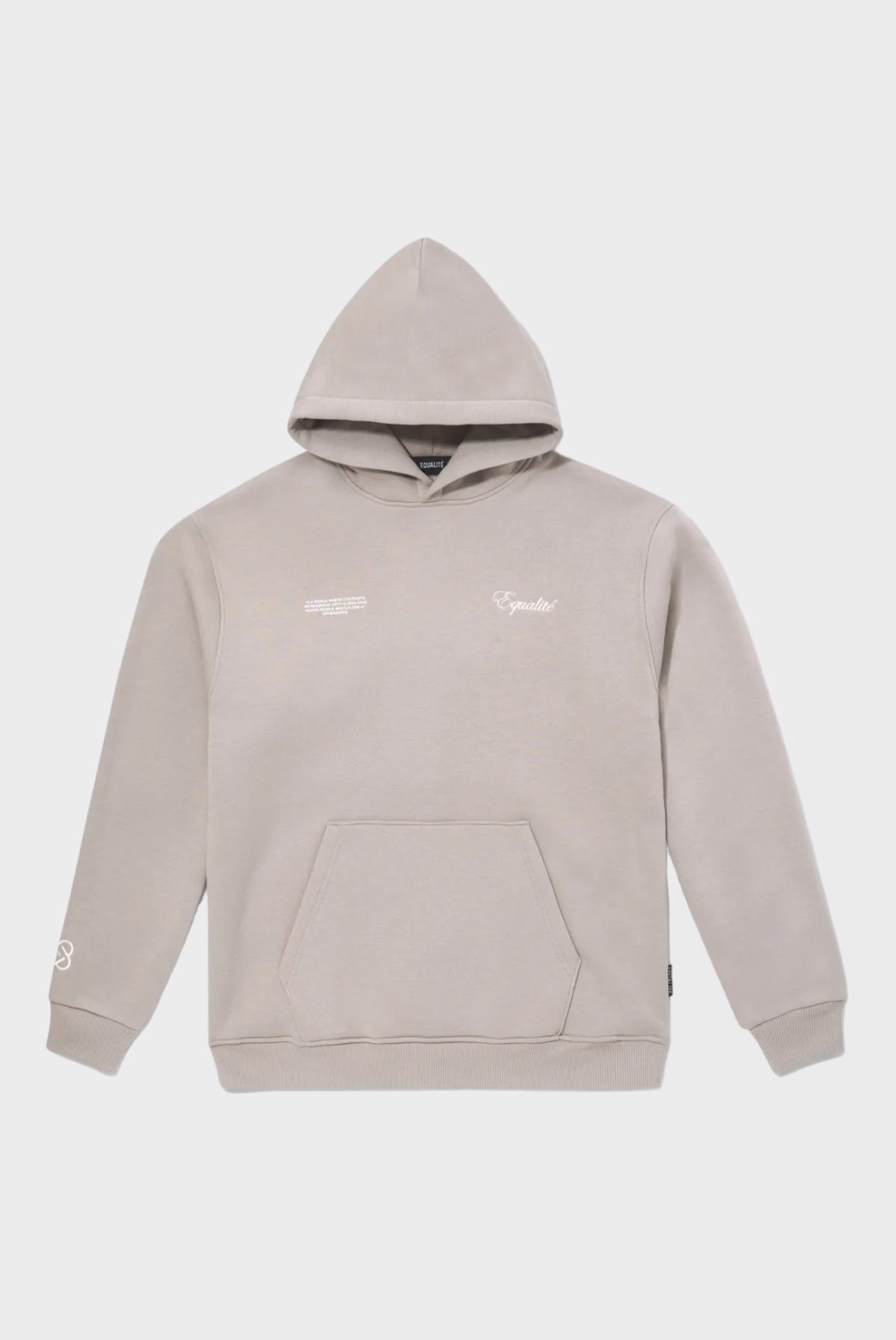 Equalité Ruby overized hoodie Grijs