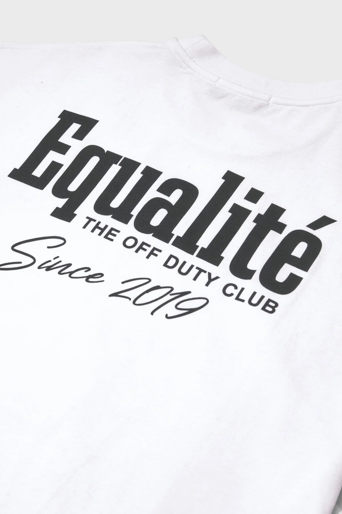 Equalité Racing Club Oversized T-shirt Wit