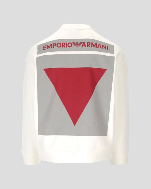 Emporio Armani Sweatshirt Bianco Caldo