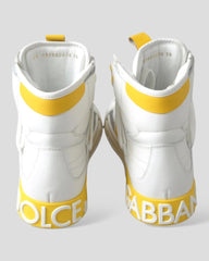 Dolce & Gabbana Leren Hoge Sneakers