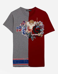 Dolce & Gabbana Rood/Grijs T-shirt