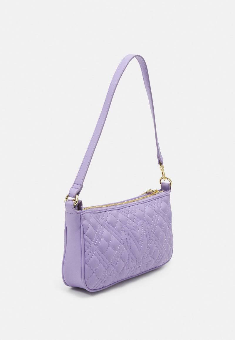 Love Moschino Purple Artificial Leather Crossbody Bag