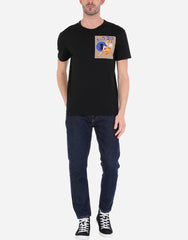 Dolce & Gabbana Black Sneak Peek Cotton Short Sleeve T-shirt