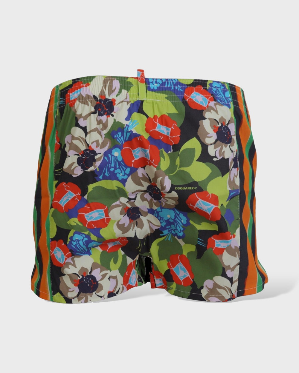 Dsquared² Multicolor Floral Print Men Beachwear Shorts Swimwear