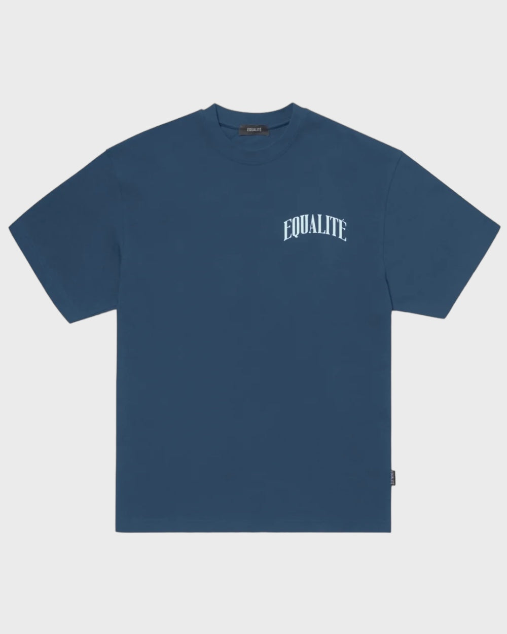 Equalité Oliver Oversized T-shirt Navy/Lichtblauw