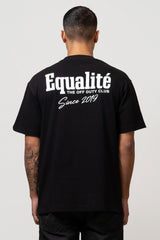 Equalité Racing Club Oversized T-shirt Zwart