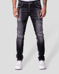 My Brand Zwart "The Red Line" Jeans