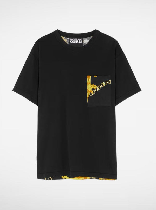 Versace Jeans Couture Pocket Print Chain T-shirt