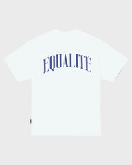 Equalité Oliver Oversized T-shirt Blauw/wit