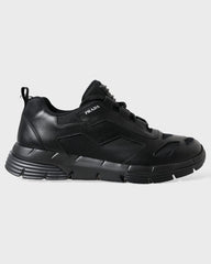 Prada Black Mesh Panel Low Top Twist Trainers Sneakers Shoes