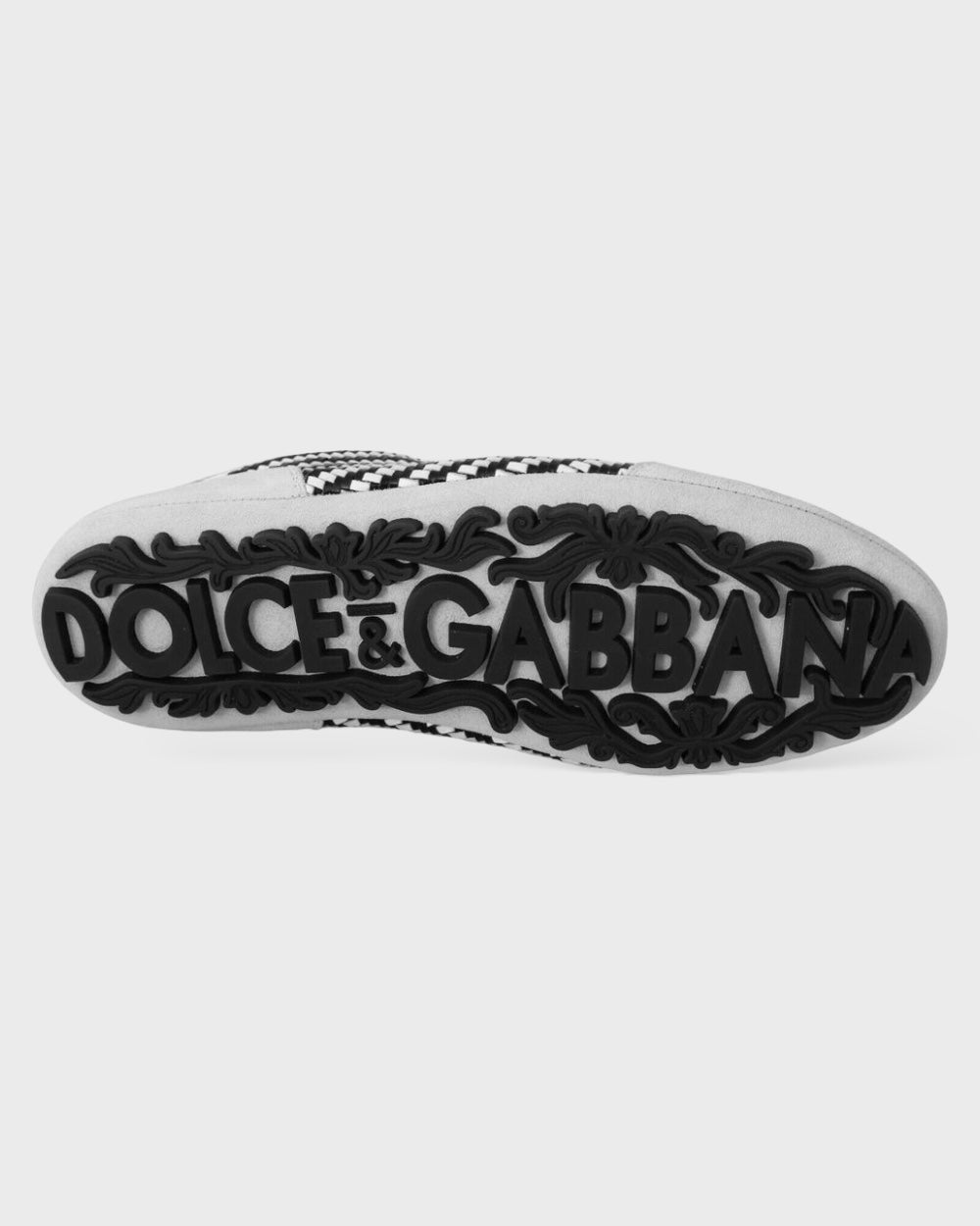 Dolce & Gabbana Gray Leather Di Canguro Formal