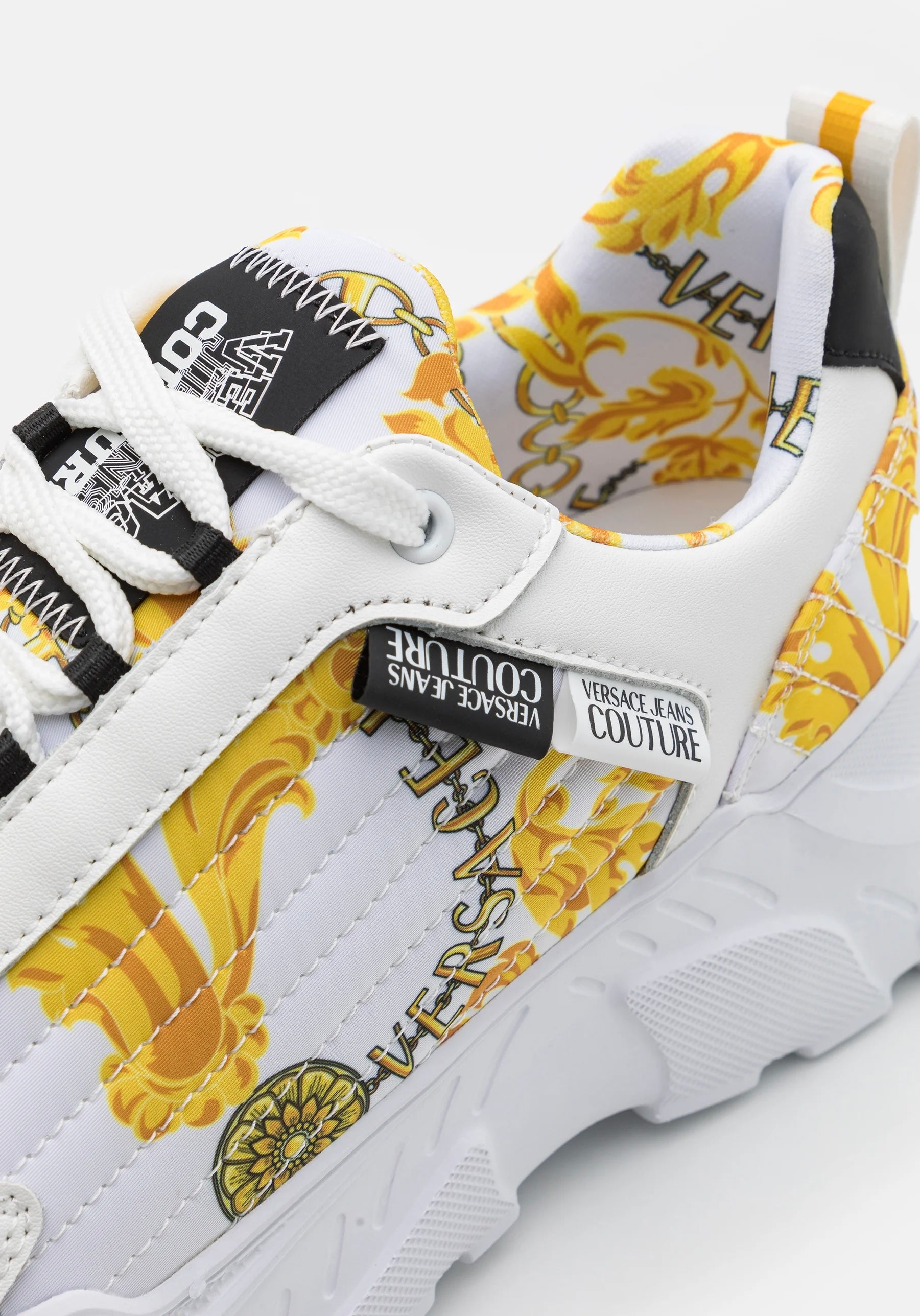 Versace Jeans Couture Sneakers White Nylon Speedtrack