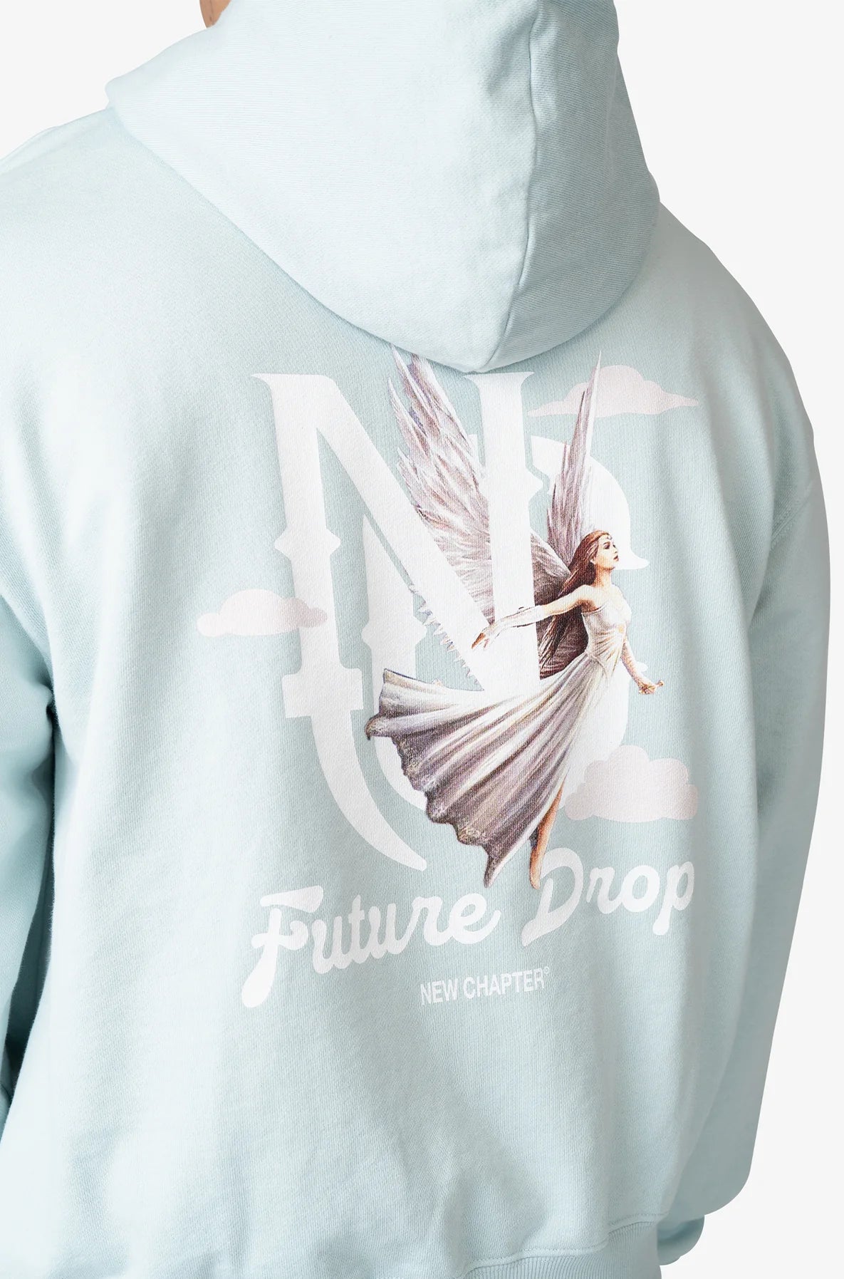 New Chapter Angel Cold Blu Hoodie