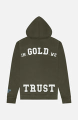 In Gold We Trust The Notorious Hoodie Groen