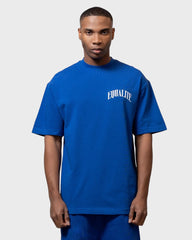 Equalité Oliver Oversized T-shirt Blauw/Wit