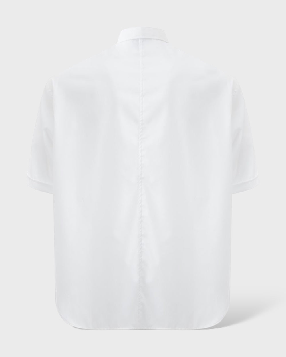 Emporio Armani White Printed Shortsleeves Shirt