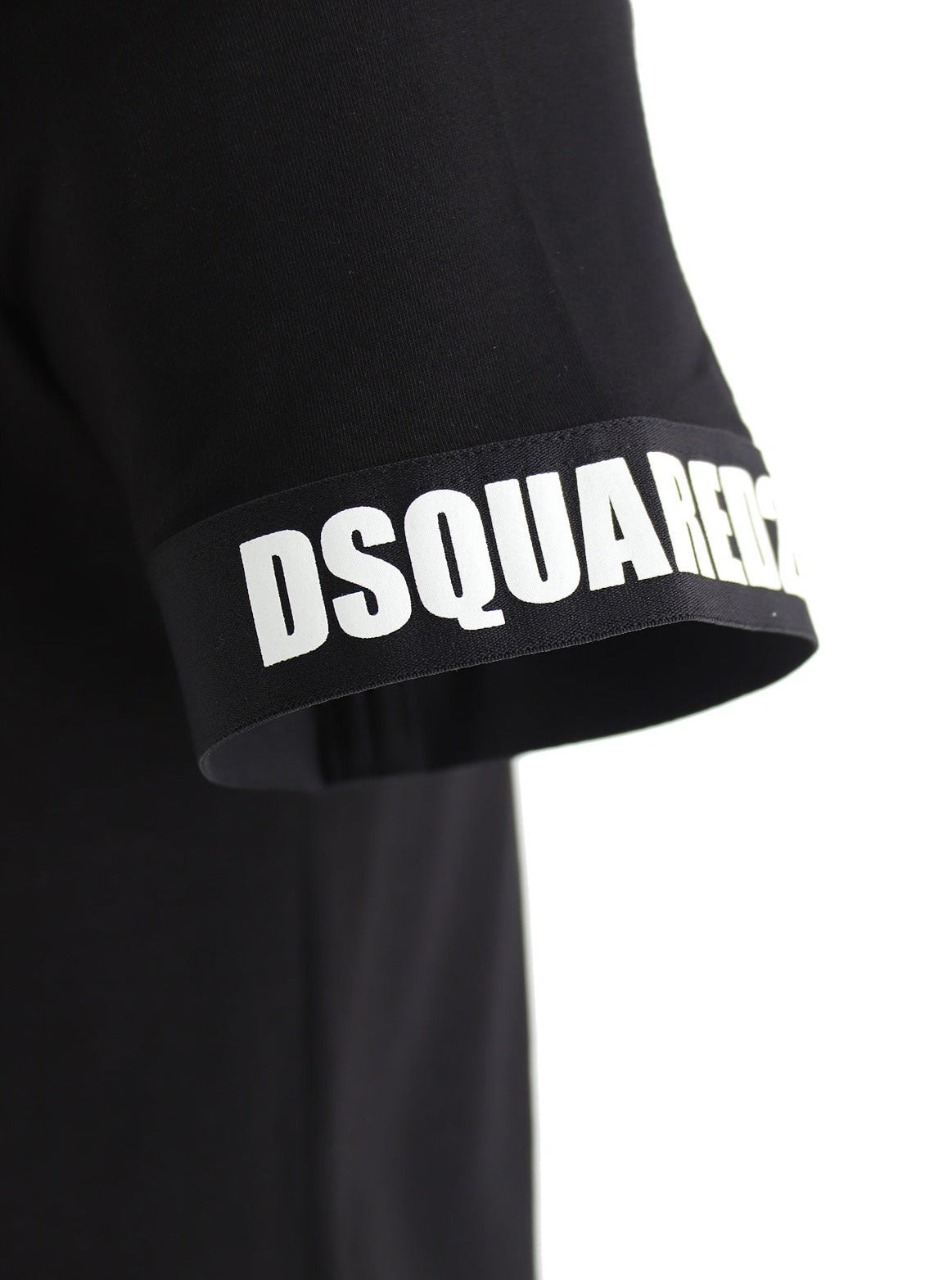 Dsquared2 T-shirt met logo band