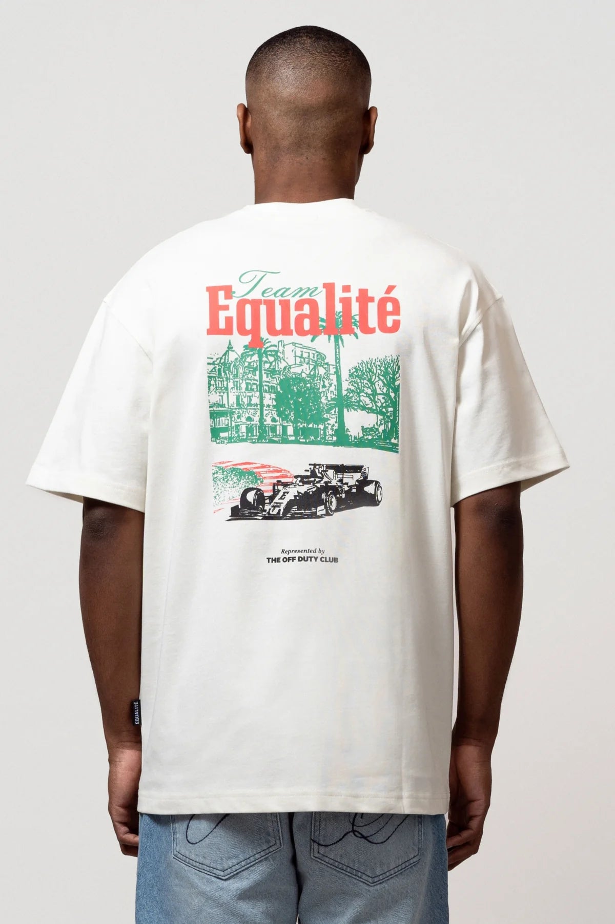 Equalité Frontrunner Oversized Tee Off-white