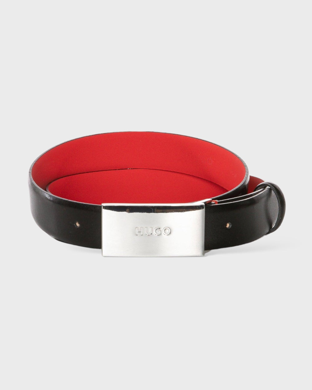 Hugo Boss Black Leather Di Calfskin Belt
