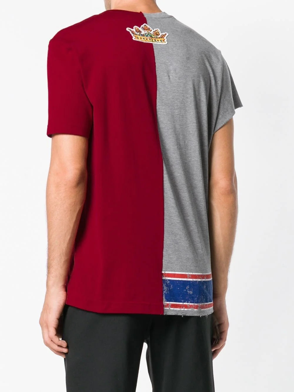 Dolce & Gabbana Rood/Grijs T-shirt