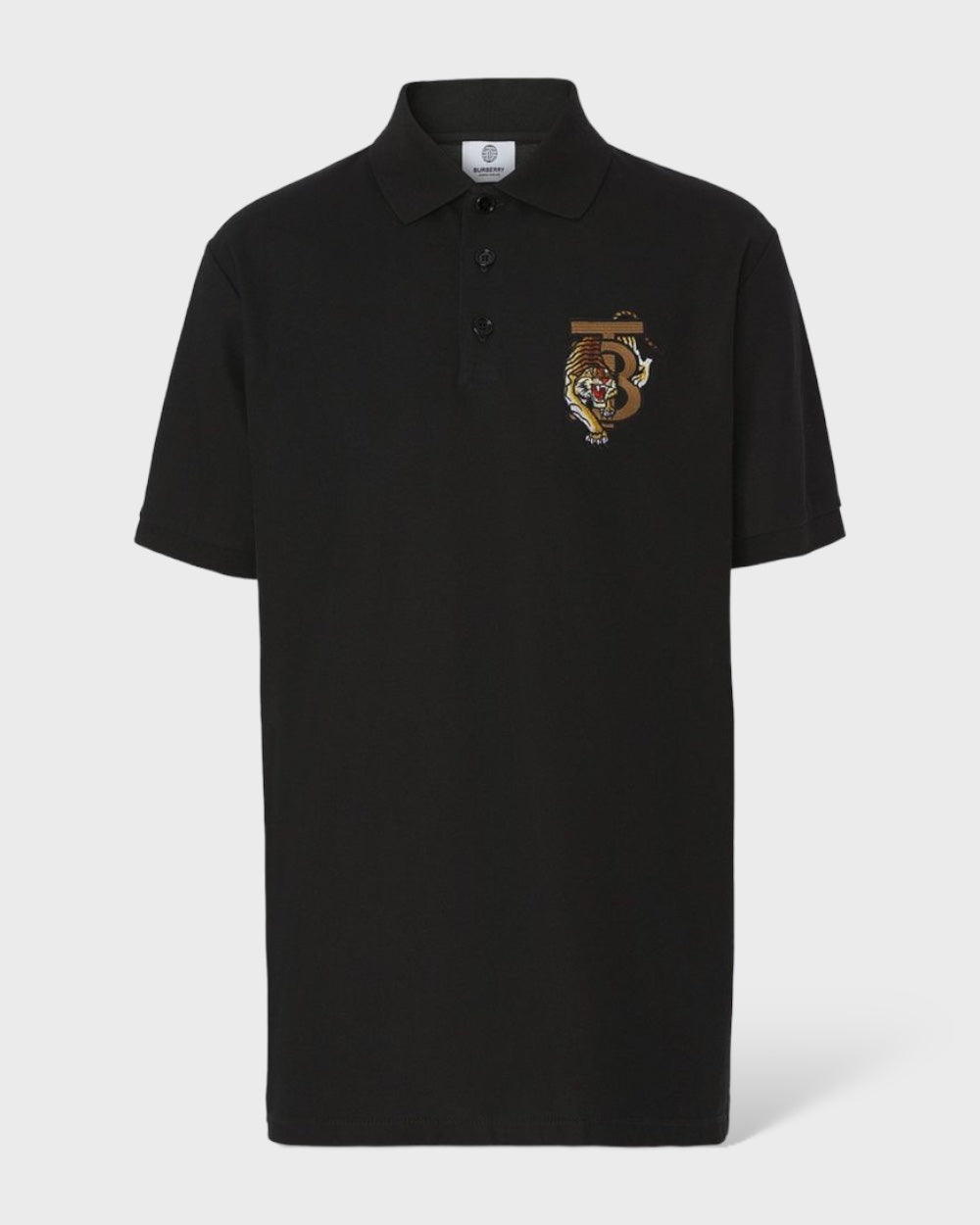 Burberry Zwart Polo Shirt