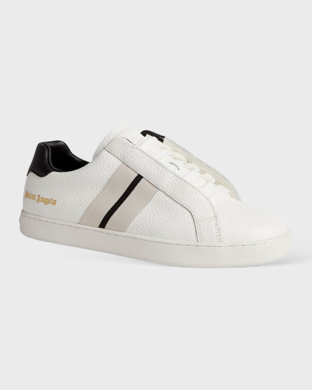 Palm Angels White Leather Sneaker
