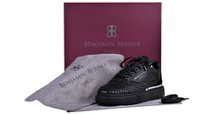 Benjamin Berner Shoes Raphael Low Top Python Cut-Matt Nappa Sneaker