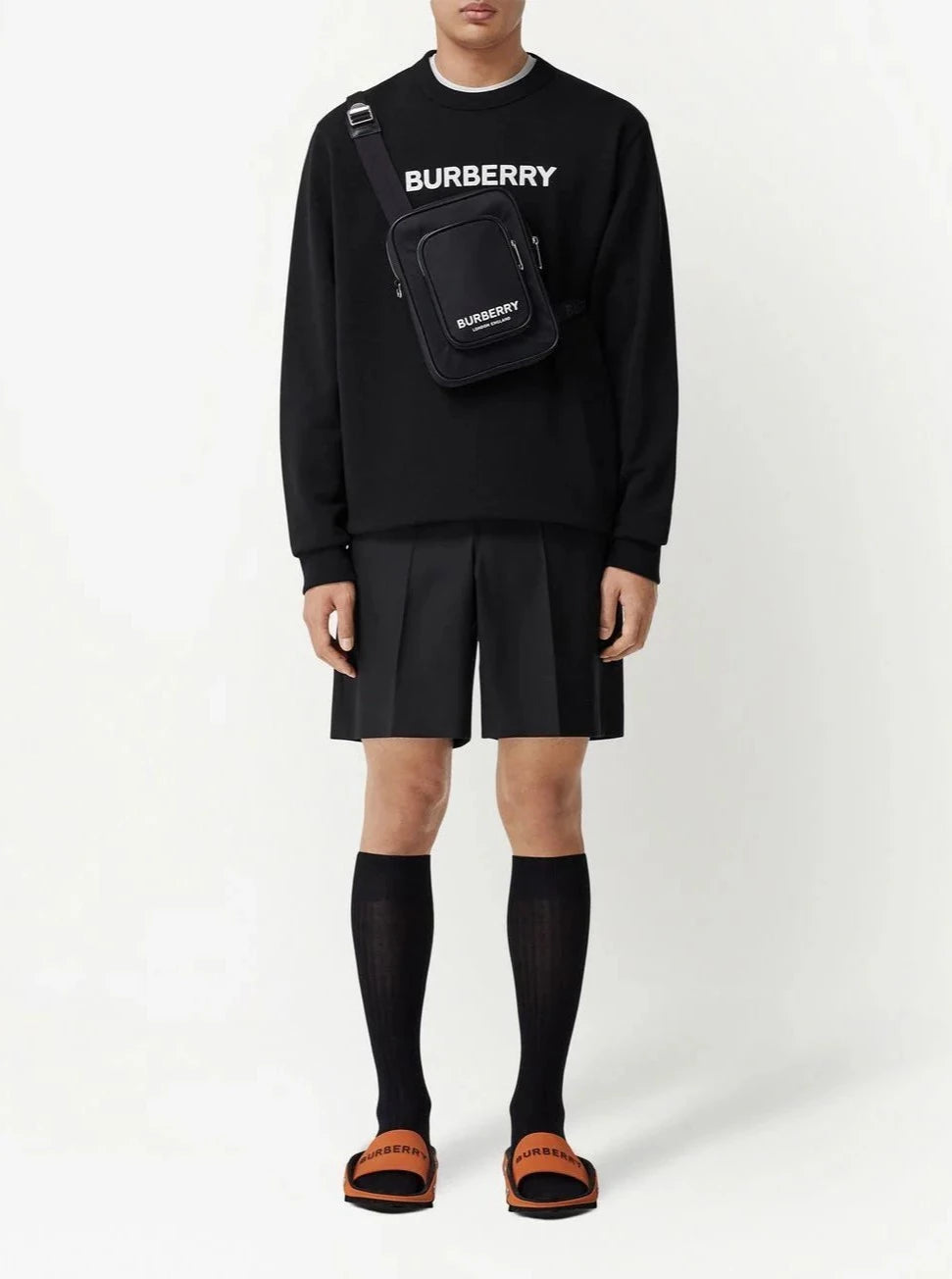 Burberry Zwart Sweater