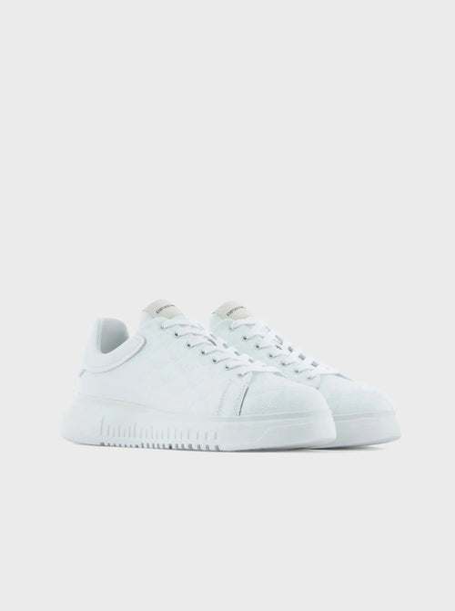 Emporio Armani Sneaker Leather White