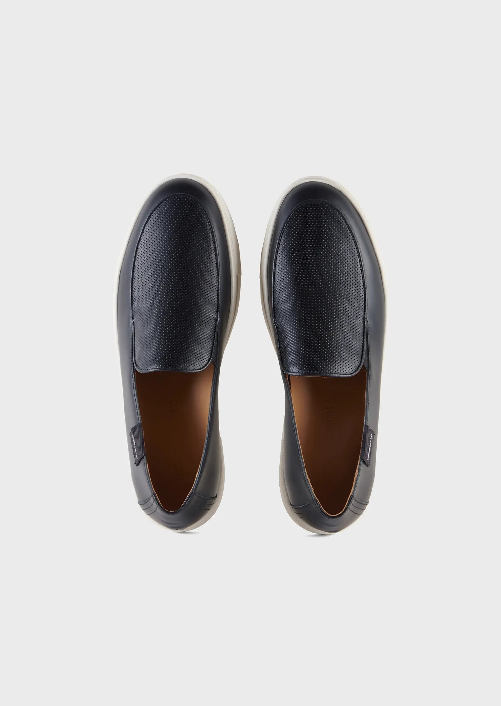 Emporio Armani Zwart Loafers/Sneakers