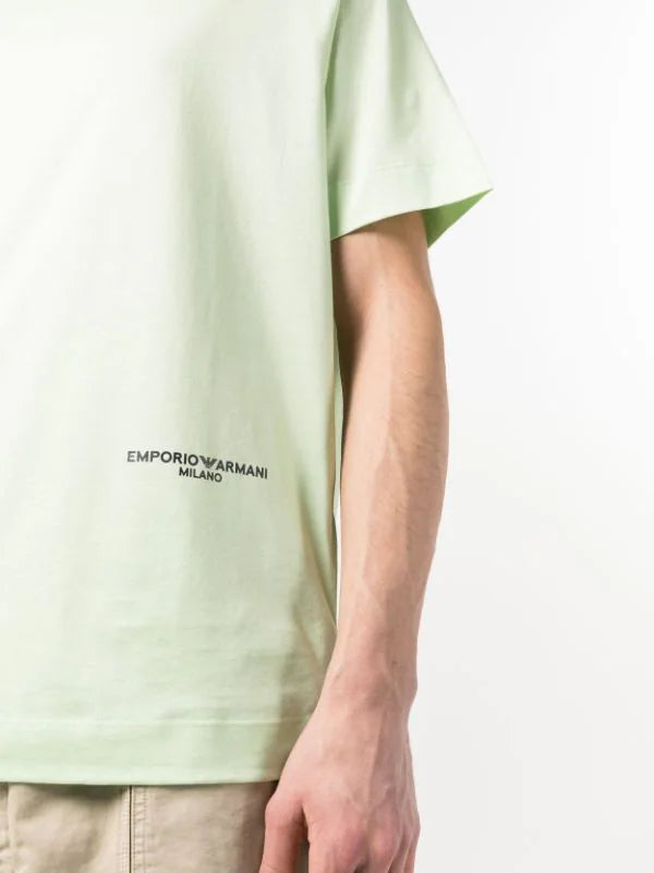 Emporio Armani Verde Hemd Limettengrün
