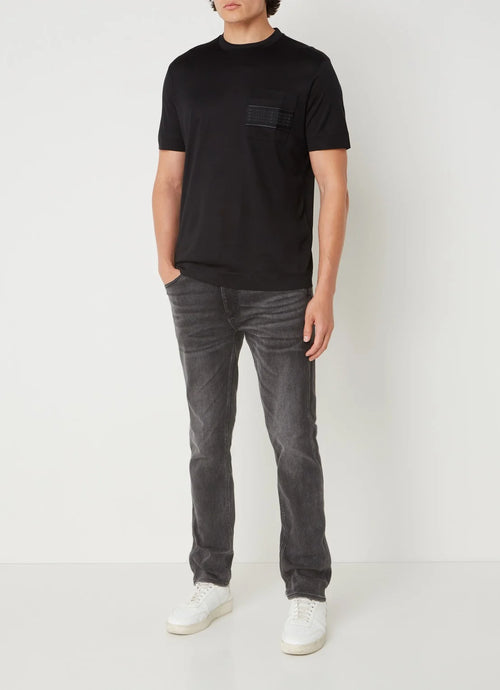 Emporio Armani Black Pocket Shirt