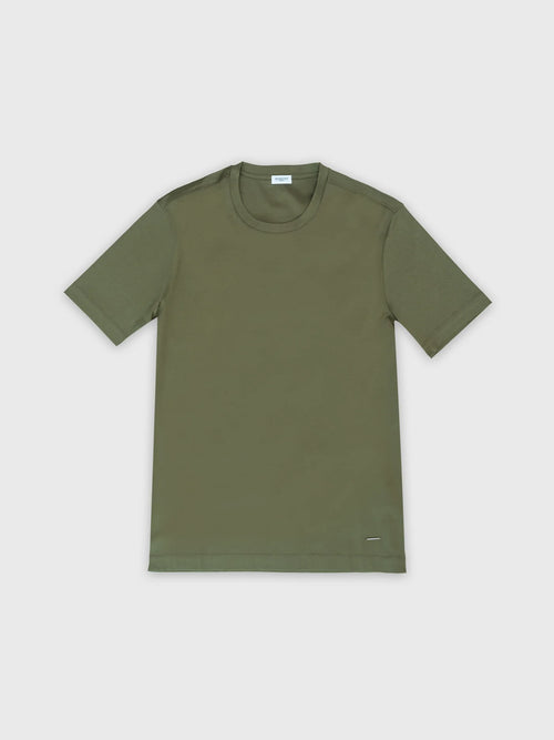 Mersino Originale Soft Mercerized Cotton T-shirt Green