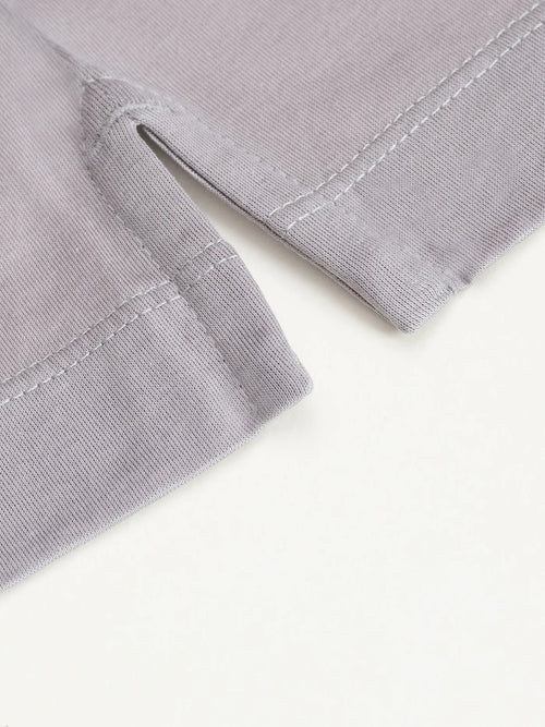Mersino Originale Soft Mercerized Cotton T-shirt Grey