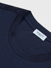 Mersino Originale Soft Mercerized Cotton T-shirt Navy