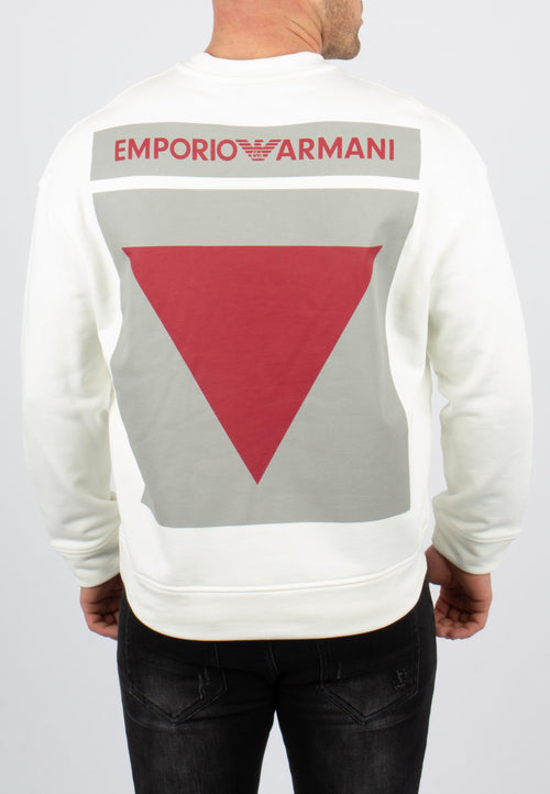 Emporio Armani Sweatshirt Bianco Caldo