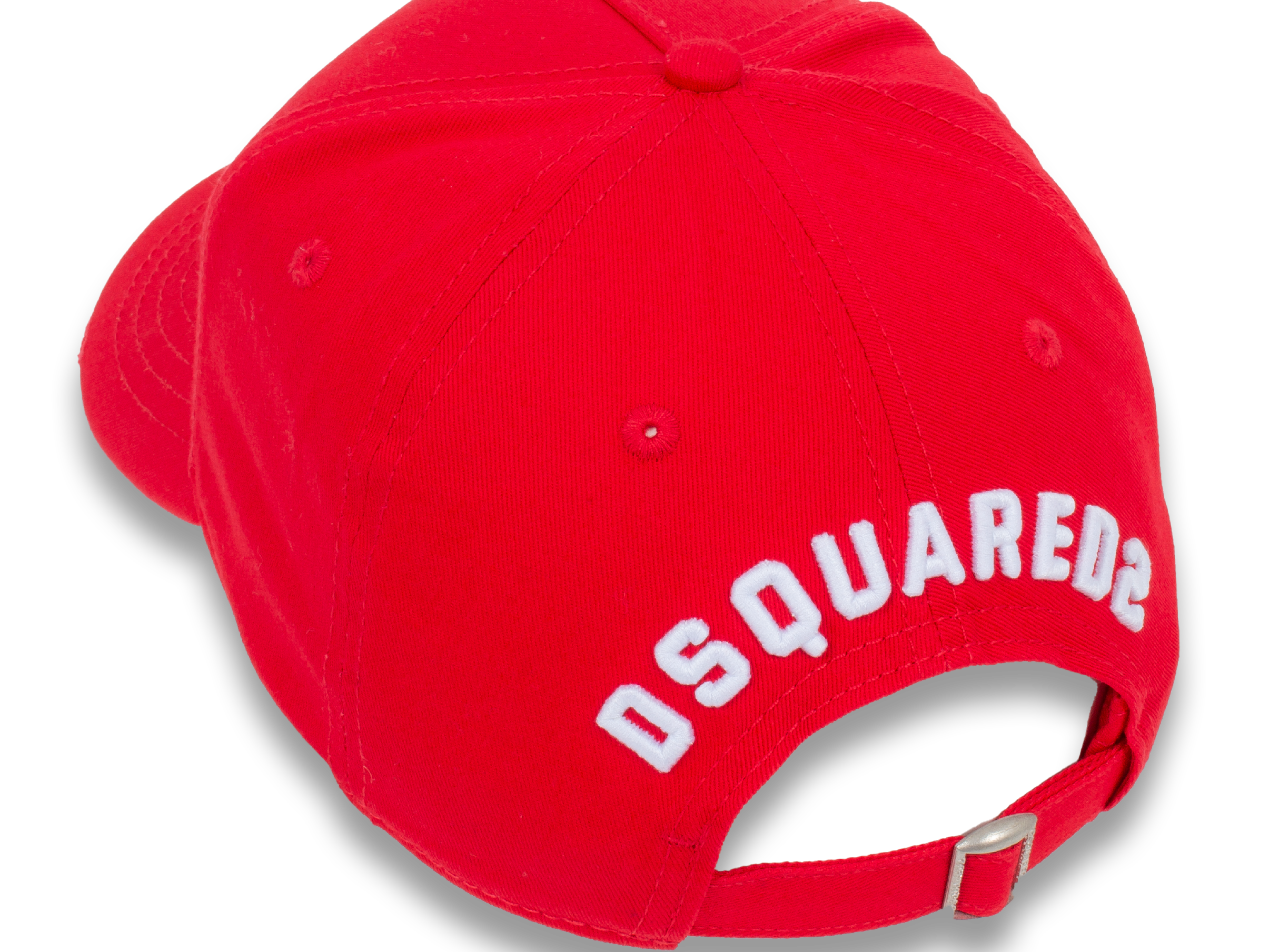 Dsquared2 Cap Red With Icon Logo Embroidered