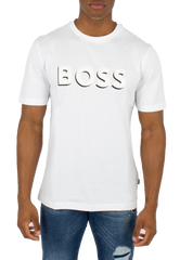 Hugo Boss T-Shirt Tiburt Weiß