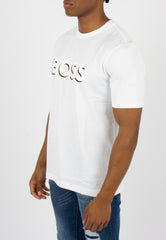 Hugo Boss T-Shirt Tiburt Weiß